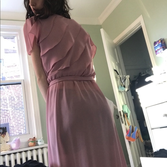 Vintage 70s Algo sheer dress - Picture 10 of 10